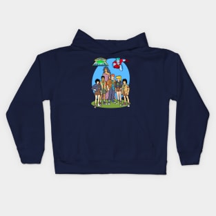 Captain Planet Group Kids Hoodie